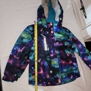 ZeroXposur Kids Galaxy Puffer Jacket - Multicolor